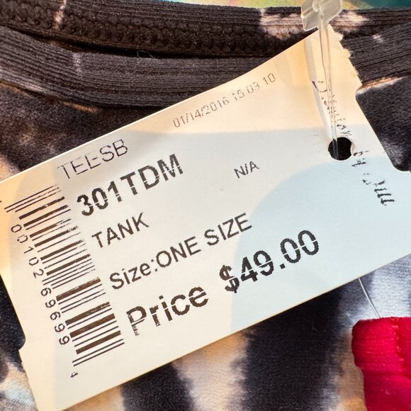 3 NEW Tees by Tina Tie Dye Tank Tops - Picture 2 of 9